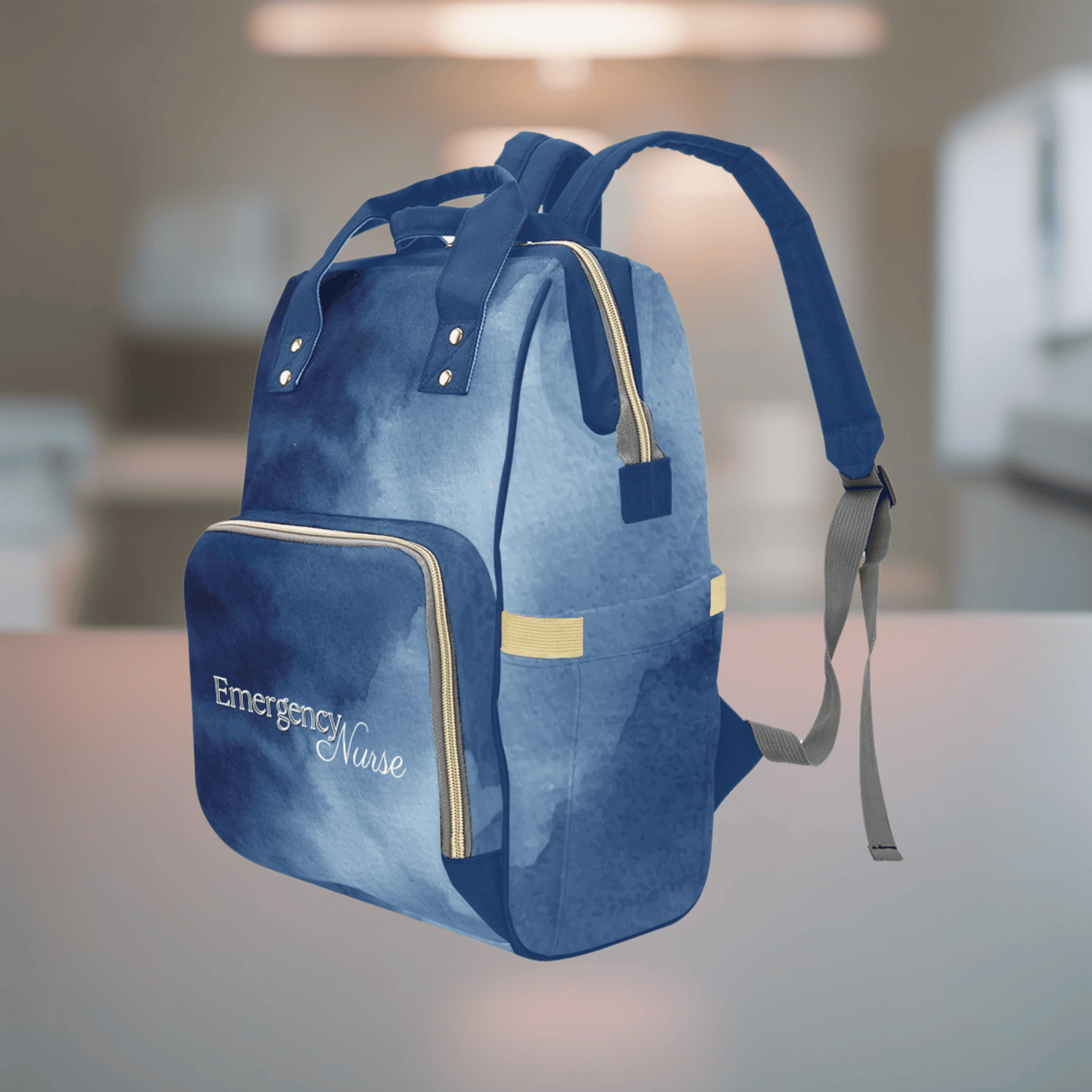 Custom Nurse Backpack – FREE SHIPPING - Personalized Tote Bag for L&D, ICU, ER, NICU, OR, Peds, Med/Surg – Durable & Stylish
