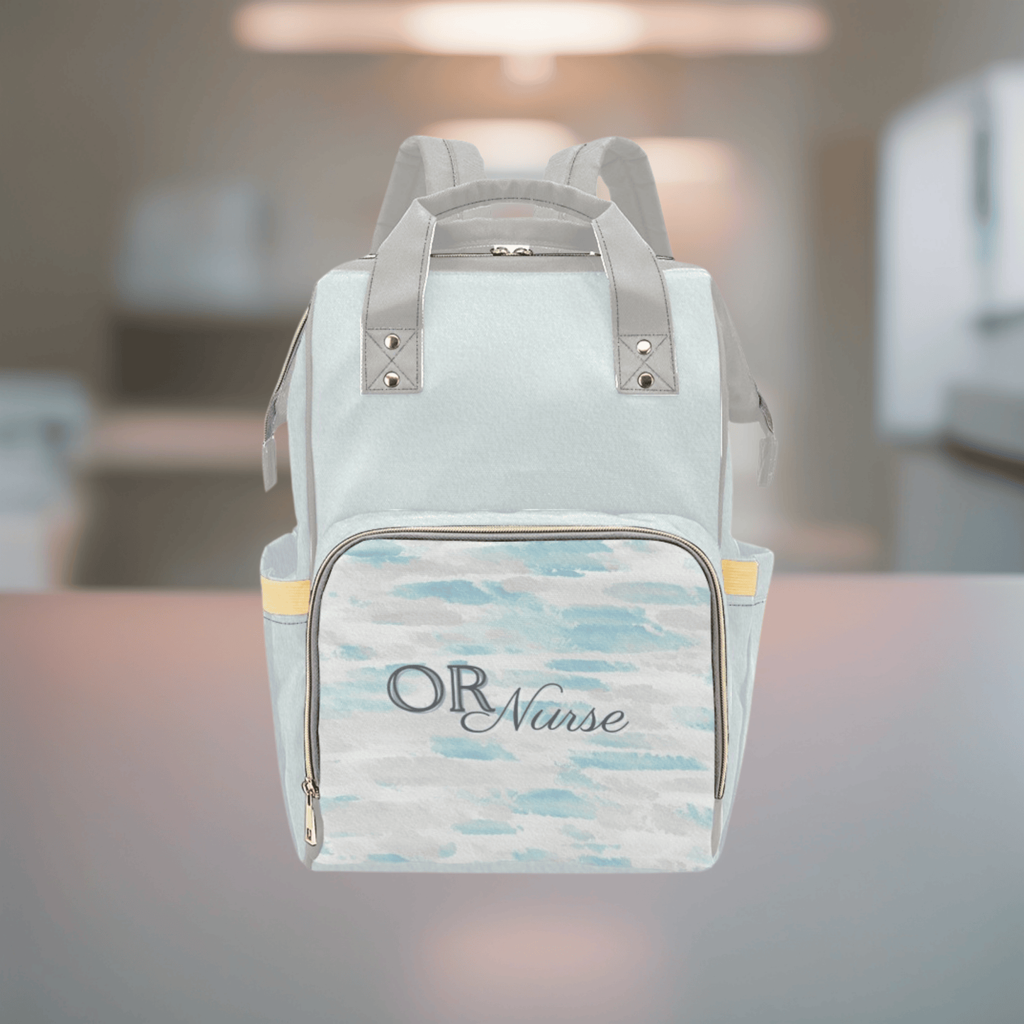 Custom Nurse Backpack – FREE SHIPPING - Personalized Tote Bag for L&D, ICU, ER, NICU, OR, Peds, Med/Surg – Durable & Stylish