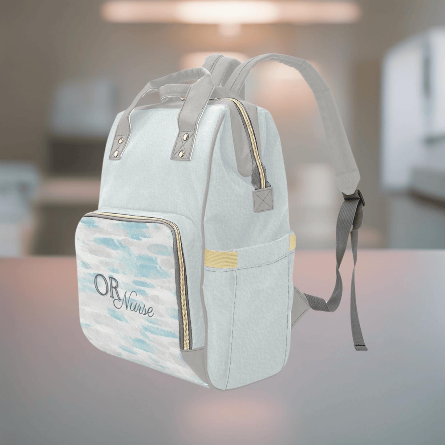 Custom Nurse Backpack – FREE SHIPPING - Personalized Tote Bag for L&D, ICU, ER, NICU, OR, Peds, Med/Surg – Durable & Stylish