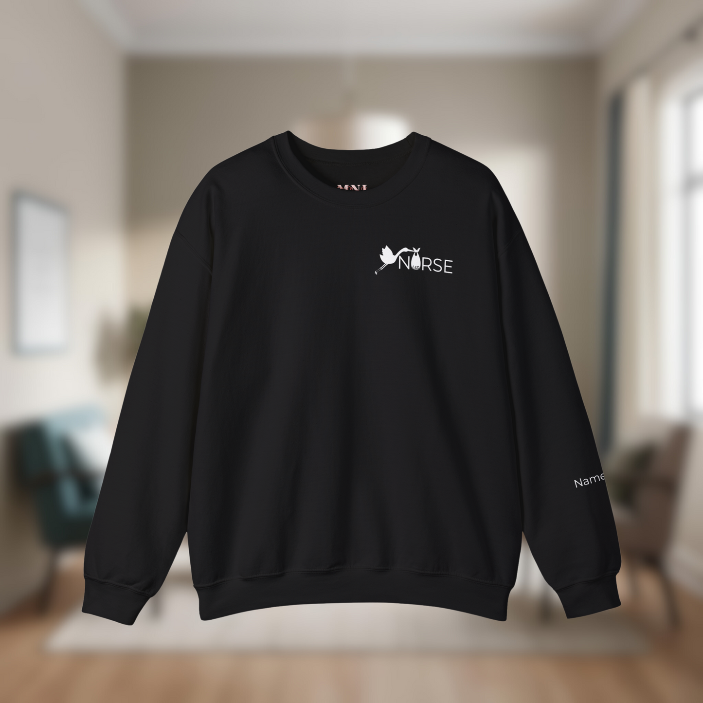 Personalized Unisex L&D Nurse Crewneck Sweatshirt | Labor and Delivery Nurse Gift | Custom Name