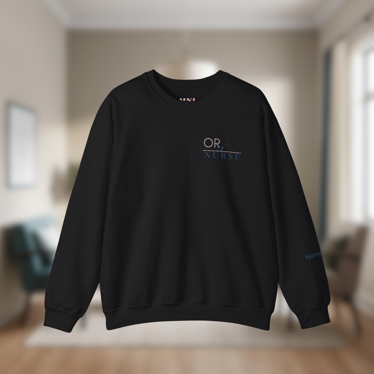 Personalized Unisex OR Nurse Crewneck Sweatshirt | Operating Room Nurse Gift | Custom Name
