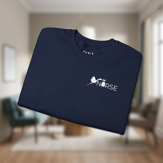 Personalized Unisex L&D Nurse Crewneck Sweatshirt | Labor and Delivery Nurse Gift | Custom Name